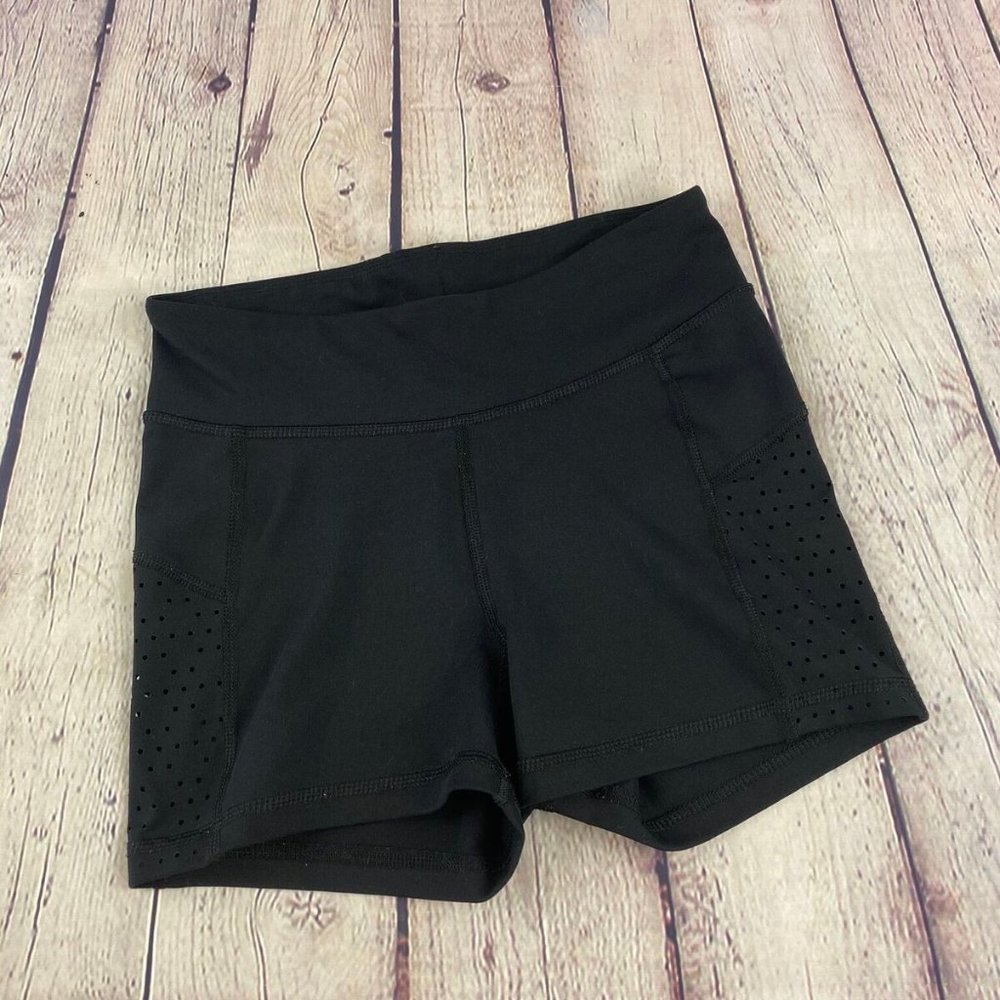 Aeropostale LLD Black Athletic Booty Shorts